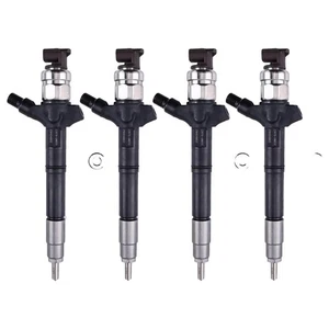 Inyector de combustible 4 piezas 23670-UM010 para carretilla elevadora Toyota 1ZS 1Z 8FDU18 8FDU30 8FDU25 - Imagen 1 de 6
