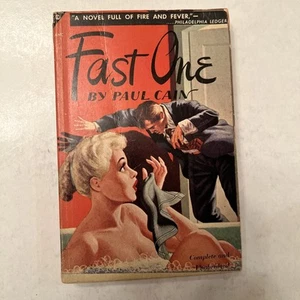 FAST ONE by PAUL CAIN by PAUL CAIN AVON paperback no 178 1948, Sa35 - Picture 1 of 5