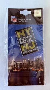 NFL Super Bowl XLVIII New York New Jersey 02.02.14 Anstecknadel  - Bild 1 von 1