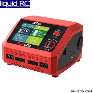 Hitec/RCD 44370 RDX2 200 AC/DC Multi-Function Smart Charger - Picture 1 of 1