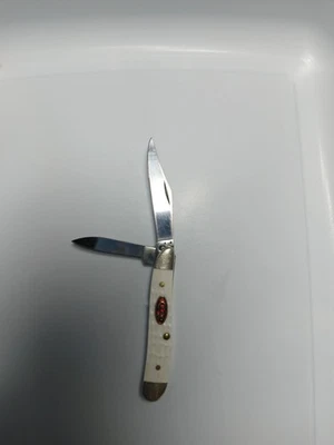 Case SparXX Peanut Folding Pocket Knife - White/Silver (60188) - Image 1 of 4