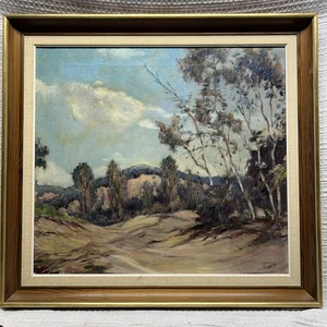 ARTISTA ELENCATO ELLSWORTH GIOVANE IMPRESSIONISTA DIPINTO OLIO 1866-1962 - Foto 1 di 7