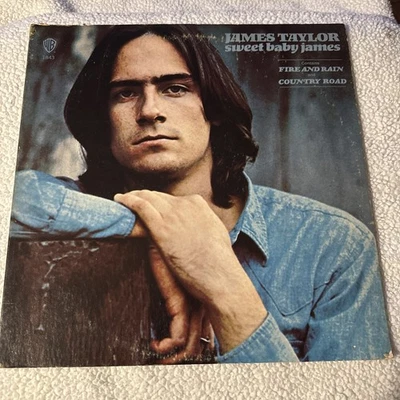 James Taylor – Sweet Baby James – WS 1843 – SS-BR Santa Maria – VG Vinyl - Image 1 of 4