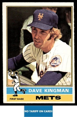 1976 O-Pee-Chee Dave Kingman New York Mets #40 - Image 1 of 2