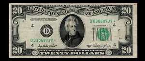 STAR 1950-A $20 Federal Reserve Note Cleveland - Picture 1 of 2