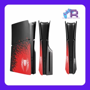 PS5 Slim PlayStation 5 Slim Face Plate Cover Spider Man 2 Cover Disc Digi - TOP - Bild 1 von 6