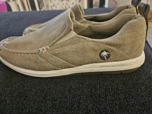 Margaritaville Marina Men's Size 11 Slip On's Khaki Color - Picture 1 of 6
