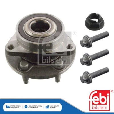 Fits Vauxhall Astra 2009-2015 Wheel Bearing Kit Front Febi 13583478 - Image 1 of 2