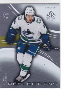 20/21 UD EXTENDED..QUINN HUGHES..REFLECTIONS..# 43..CANUCKS..FREE COMBINED SHIP - Picture 1 of 1