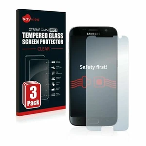 3 x ® Xtreme Glass HD33 Tempered Glass Screen Protector for Samsung Galaxy S7 - Picture 1 of 7