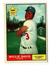 1961 Topps - #506 Willie Davis (Rookie Card)