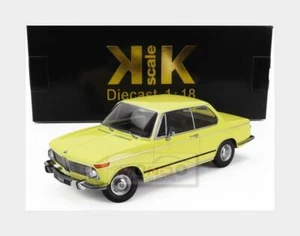 1:18 KK SCALE Bmw 1602 1-Series 1971 amarillo KKDC181073 modelismo - Imagen 1 de 2