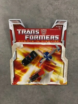 Transformers Robots in Disguise (2001) Divebomb, Strongarm & Firebot Figures - Image 1 of 4