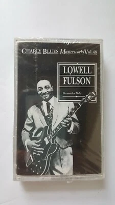 Lowell Fulson Music Cassette Reconsider Baby Charly Blues Masterworks Vol 18 New - Image 1 of 4