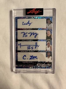 2023 LEAF OCTOGRAPHICS  /10 EDEY MURRAY BACOT LOVE  HAWKINS COOK MILLER MCCULLAR - Picture 1 of 3