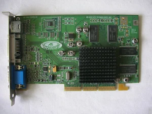 ATI Radeon 7000 RV100 109-78500-00 VGA DVI Svid-Out AGP - Picture 1 of 1