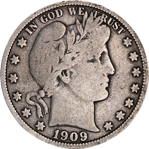 1909-P Barber Half Dollar Great Deals From The Executive Coin Company Cover