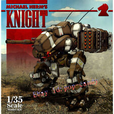 Unpainted 1/35 Scale The Knight  Resin Unassembled Figure GK Model Toy