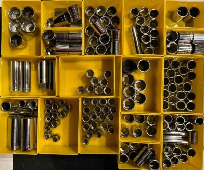 CRAFTSMAN USA SOCKETS  3/8” Drive - You Pick Lot - Metric SAE Buy More Save SALE - Image 1 of 4