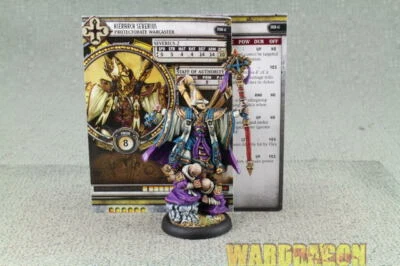30mm Warmachine WDS painted The Protectorate of Menoth  Hierarch Severius h19 - Image 1 of 4