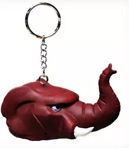 Alabama Crimson Tide FOAMHEADS fan hat foam head helmet Keyring backpack fob - Picture 1 of 3