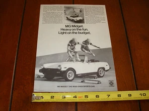 1978 MG MIDGET ORIGINAL AD - Picture 1 of 12