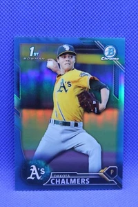 2016 Bowman Chrome Blue Refractor /150 Dakota Chalmers #BCP231 SP RC 1st - Picture 1 of 2