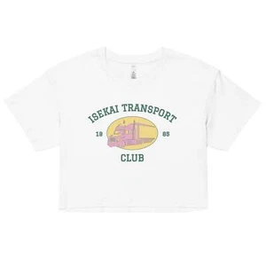 Camiseta corta Isekai Transport Club divertido anime para mujer manga corta - Imagen 1 de 11