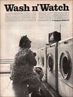 1965 Vintage ad for Sony TV retro 9 inch Curlers Dress Basket  08/22/22