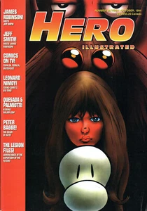 HERO ILLUSTRATED Magazine October 1994 #16 James Robinson Leonard Nimoy Comics - Picture 1 of 2