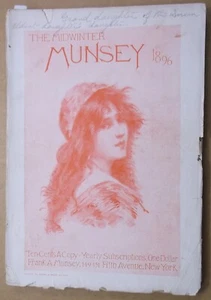 1896 MUNSEY Magazine~EMMA CALVE~Brington, UK~ELLEN TERRY~Fads/POSTERS/Silverware - Picture 1 of 14
