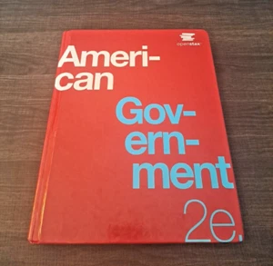 American Government 2e - Hardcover - Open Stax Text Book - Picture 1 of 11