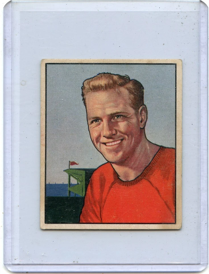 1950 BOWMAN FOOTBALL #106 ED CARR, SAN FRANCISCO 49ERS, 081119 - Image 1 of 1