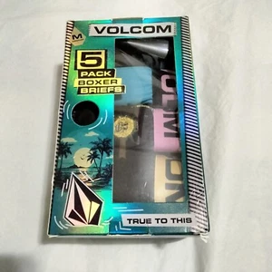 Pack de 5 calzoncillos boxer Volcom talla M (32-34) - Imagen 1 de 5