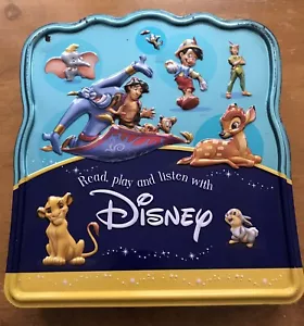 Read, Play, and Listen with Disney Activity Books Markers Collectible Tin Set - Picture 1 of 5
