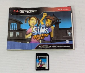 The Sims Bustin Out Nokia N-GAGE Cart And Manual only - Picture 1 of 5