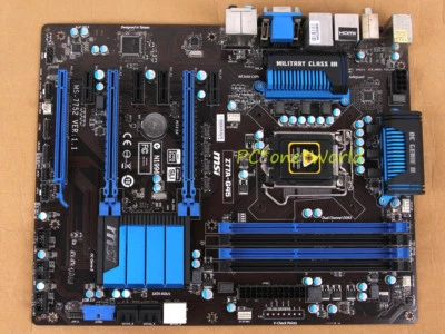 MSI Z77A-G45 Motherboard MS-7752 Socket 1155 DDR3 Intel Z77 100% working - Image 1 of 4