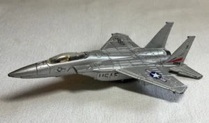 Vintage ERTL F-15 Die Cast Metal Eagle Fighter Jet Plane USAF w/ Landing Gear - Picture 1 of 4
