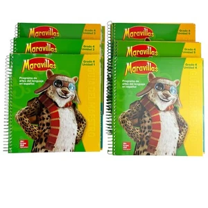 McGraw Hill Maravillas Grade 4 Teacher's Edition Package Units 1-6 Spanish - Picture 1 of 18