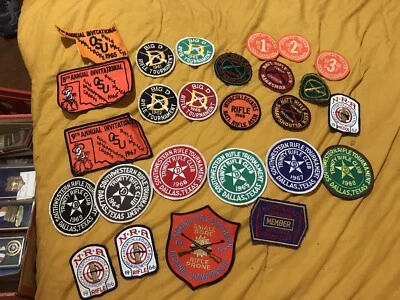 NRA National Rifle Association Patches 1960s vintage patches - Image 1 of 4