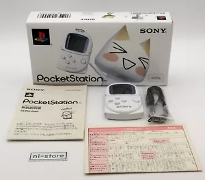 Consola Sony SCPH-4000 Pocket Station PlayStation PS1 Blanca JP en Caja -Excelente - Imagen 1 de 10