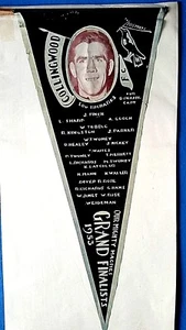 URRACAS COLLINGWOOD 1953 Premiers Flag Our Mighty Urracas Raras - Imagen 1 de 2