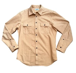 Taylor Stitch Shirt Men 38 Chamois Flannel Yosemite Outdoors Hiking Tan - Picture 1 of 3