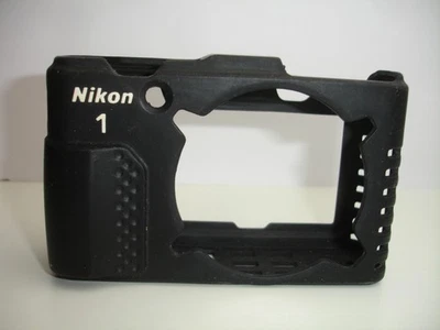 Nikon CF-N6000 Silicone Jacket for AW1 Camera, Black - Image 1 of 4