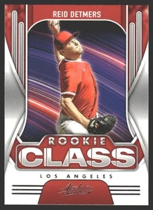 Reid Detmers #RC-10 2022 Panini Absolute Rookie Class Los Angeles Angels - Picture 1 of 2