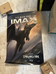 HOW TO TRAIN YOUR DRAGON 2025 IMAX Exclusive Universal Movie Poster 39x27 - Picture 1 of 2