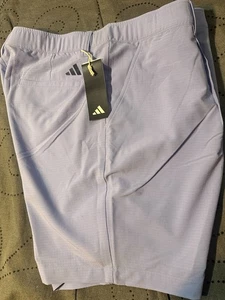 ADIDAS ULTIMATE 365 BLUE SPARK = LILA GOLF PLISSIERTE SHORTS GRÖSSE 36 HERREN $ 80,00 - Bild 1 von 5
