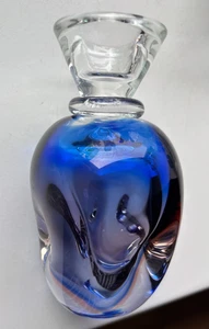 Kerzenhalter - Boho Czech Art Glas - Vladimir Mika für Moser Glashütte - Unikat - Bild 1 von 5