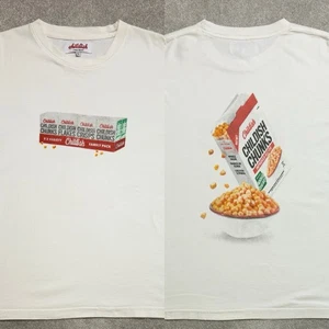Camiseta Childish Chunks Cereal Talla Pequeña Gran Tamaño Blanco Estampado Gráfico TGFbro - Imagen 1 de 15