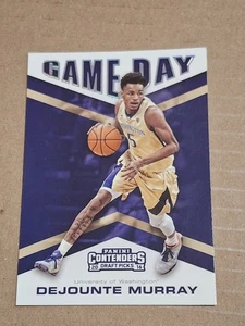 2016 DEJOUNTE MURRAY PANINI CONTENDERS NBA ROOKIE CARD RC #15 SPURS HUSKIES - Bild 1 von 3